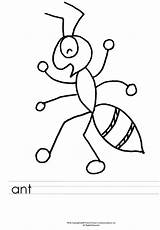 Coloring Ant Printable Pages Library Clipart Hey Little sketch template