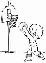 Basketball Coloring Pages Happy Teenagers Ten Kids Top sketch template