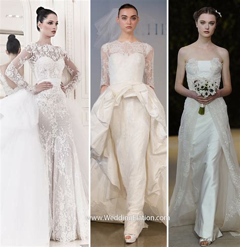 Wedding Dress Trends Spring 2014 Weddingelation