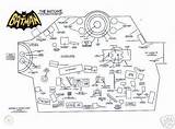 Batcave Batman Blueprints Poster Worthpoint Worthopedia sketch template
