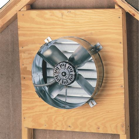 cool attic gable mount attic exhaust ventilator fan  cfm model cxups northern tool