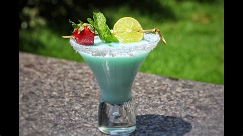 Blue Hawaiian Mocktail Summer Mocktail Recipes Youtube