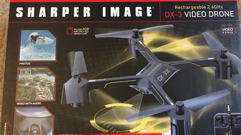 drone sharper image dx   impressions youtube