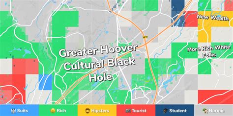 hoover neighborhood map