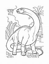 Kleurplaat Brachiosaurus Colorir Nek Dinosaurus Dinossauro Imprimir Dinosaurio Dinosaurios Colorironline Hetkinderhuis Ausmalbilder sketch template