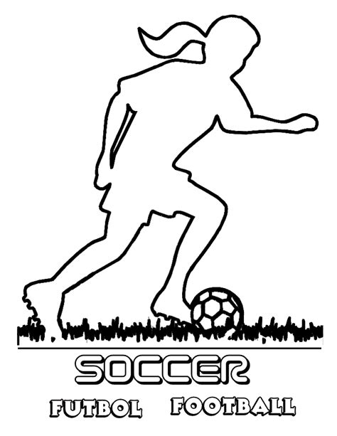soccer coloring page coloring home
