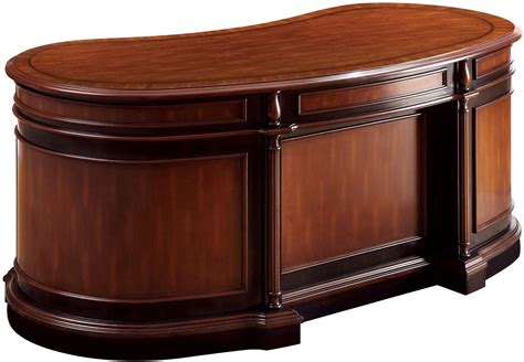 strandburg cherry  black oval office desk  furniture  america coleman furniture