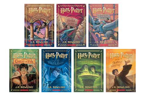 scholastic refreshes classic harry potter covers   anniversary