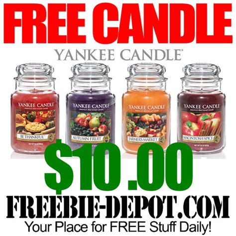 item  yankee candle    coupon freebie depot