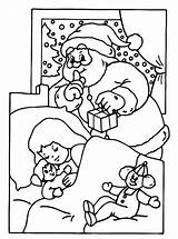 Kerstman Kleurplaat Kerstmis Kleurplaten Claus Weihnachten Malvorlage Kleuren sketch template