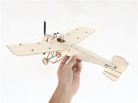 minimumrc fokker  mm wingspan balsa wood laser cut rc airplane kit