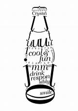Drawing Coca Cola Bottle Getdrawings Coke sketch template