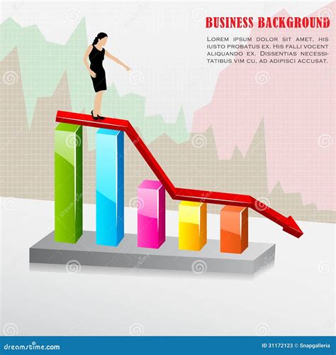 business loss stock vector illustration  development