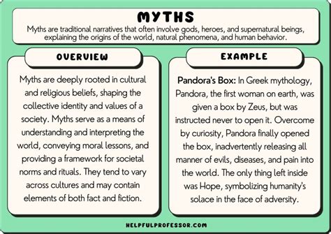 myths examples
