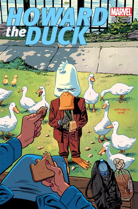 Howard The Duck 2015 2 Samnee Variant Comic Issues Marvel