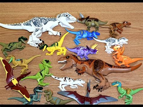 30 Lego Jurassic World Dinosaurs Toys 30 Colorful Hybrid Indominus Rex