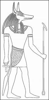 Anubis sketch template