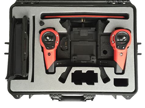 professional carry case fits  parrot bebop   sky controller   mc cases excellent
