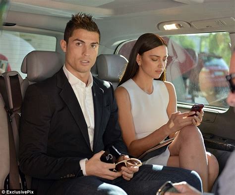 Cristiano Ronaldo And Irina Shayk Can T Keep Their Hands