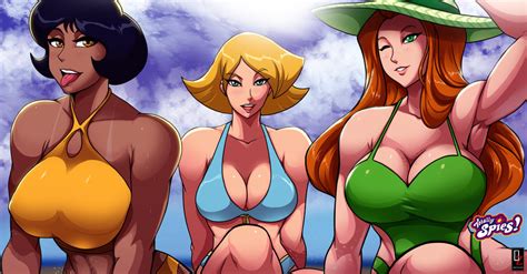 Rule 34 3girls Alex Totally Spies Armpits Artist Name Big Breasts