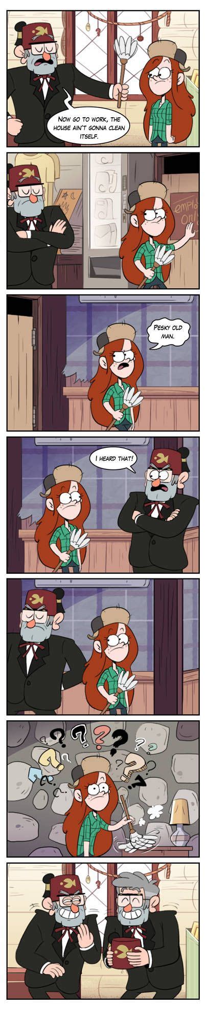 Would Stan Ford Do That Though Gravity Falls Comics