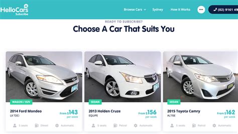 car subscription australia   choose  car subscription service carsguide