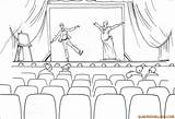 Teatro Escenario Teatral Funciones Animado Imagui Miembros Artes Creativo Colegio Dramatico Infantiles Cine Presentada Cree Encuentran sketch template