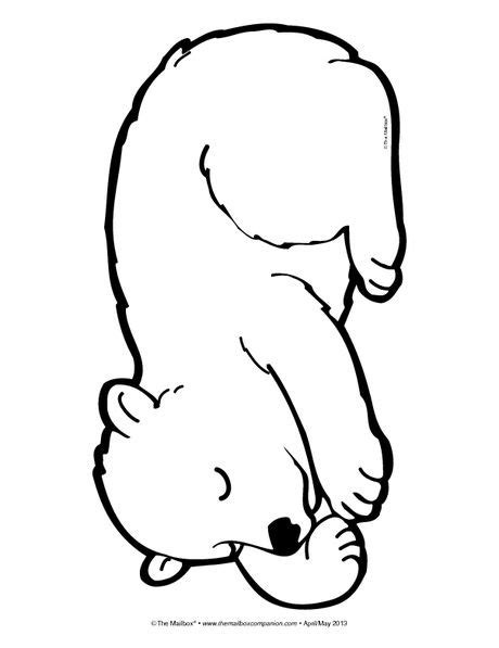 sleeping bear coloring page everett parsons coloring pages