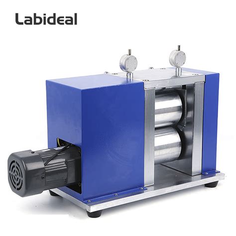 electric roller press machine  battery electrode calendering mm labideal