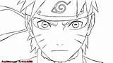 Naruto Mode Sage Lineart Animanga Coloring Pages Sages Deviantart sketch template