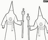 Holy Week Procession Coloring Pages Christianity Gif Oncoloring sketch template