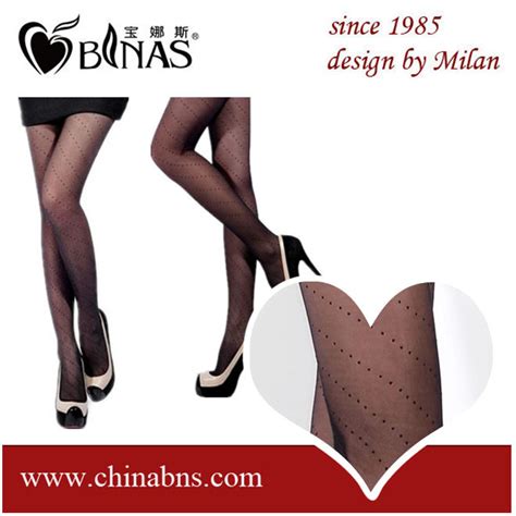 20d black little spandex jacquard pantyhose tights 6361 china