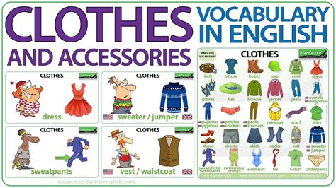 clothes  english basic english clothes vocabulary names
