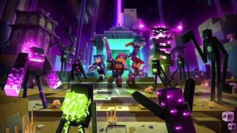 minecraft dungeons ultimate edition launches  month rock paper