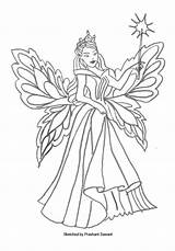 Coloring Fairy Fairies Pages Print Winter Kids Printable Boy Color Child Drawings Draw Getdrawings Getcolorings Grayscale Adult Wings Hidden Bring sketch template
