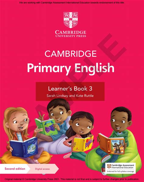 cambridge primary english learners book   digital access sample