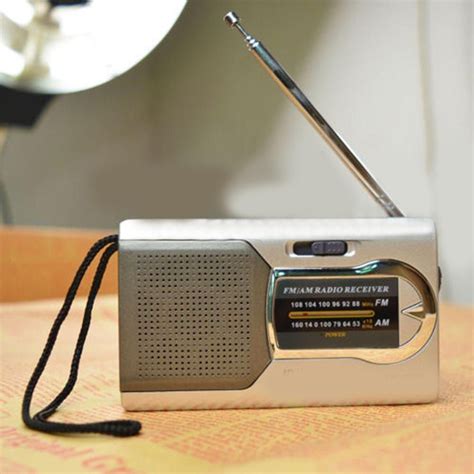 buy portable radio dc  mini amfm telescopic antenna radio pocket world receiver