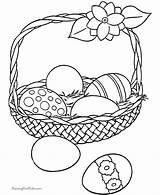 Pasqua Colorare Uova Disegni Coniglietti Pulcini Altri Cestino Blogmamma sketch template