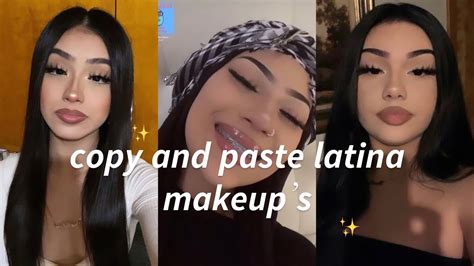copy and paste latina makeup s pt 1 makeup tutorial youtube