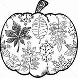 Automne Foglie Herbst Themed Coloriages Adulti Archzine Mandalas Autunnale Sonbahar Malvorlagen Stampare Zucca Bacheca Insuranceschengenvisa sketch template