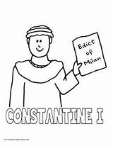 Coloring Pages History Constantine Homeschool Johannes Gutenberg Volume Mystery Easy sketch template
