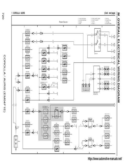 toyota auris wiring diagrams  motor vehicle manufacturers  japan automotive technologies