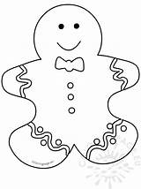 Gingerbread Man Cutout Template Christmas Reddit Email Twitter Coloring Coloringpage Eu sketch template