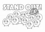 Knitting Stand Coloring Pages Printable sketch template