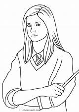 Potter Ginny Colorear Dibujos Weasley Hermione Cool2bkids Hogwarts Ausdrucken Kostenlos Malvorlagen Mythical Headed Frikinerd Mandalas sketch template