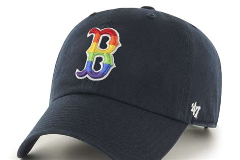 mlb nhl licensed hats feature rainbow logos  gay pride outsports