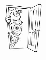 Monsters Inc Coloring Pages Coloringpages1001 sketch template