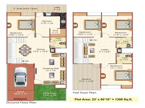 duplex floor layouts