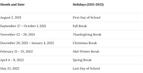 cobb county school district calendar holidays