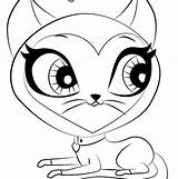 Meow Littlest sketch template